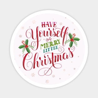 Merry Little Christmas Magnet